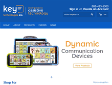 Tablet Screenshot of gokeytech.com